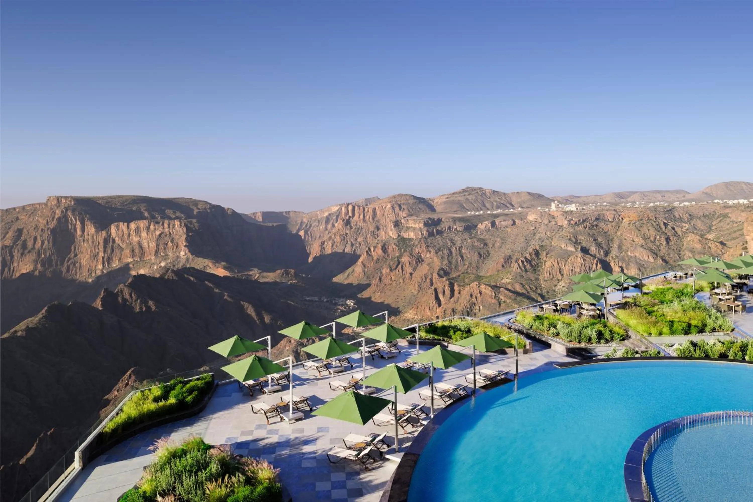 Swimming pool in Hotel Indigo Jabal Akhdar Resort & Spa by IHG