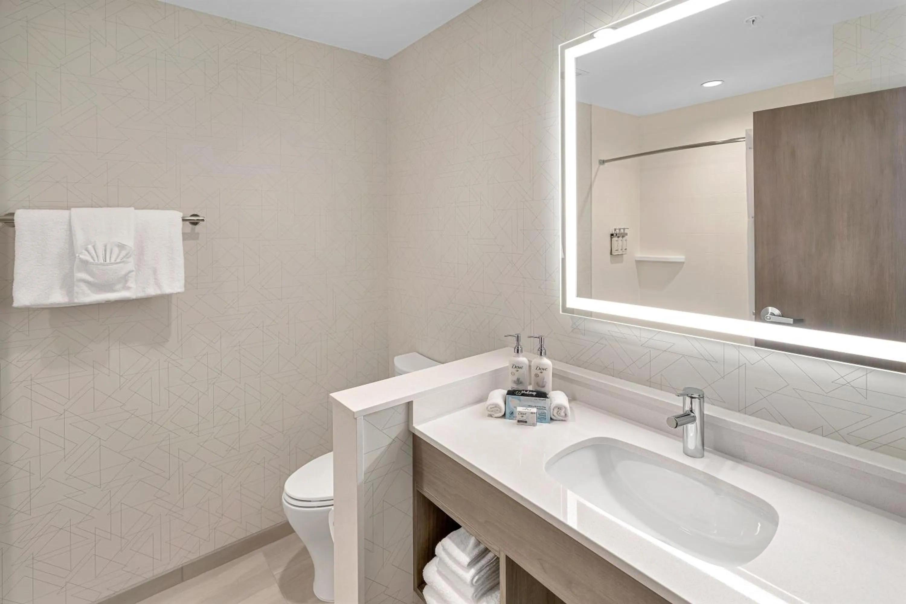 Toilet in Holiday Inn Express & Suites Fort Walton Beach - Eglin Area by IHG