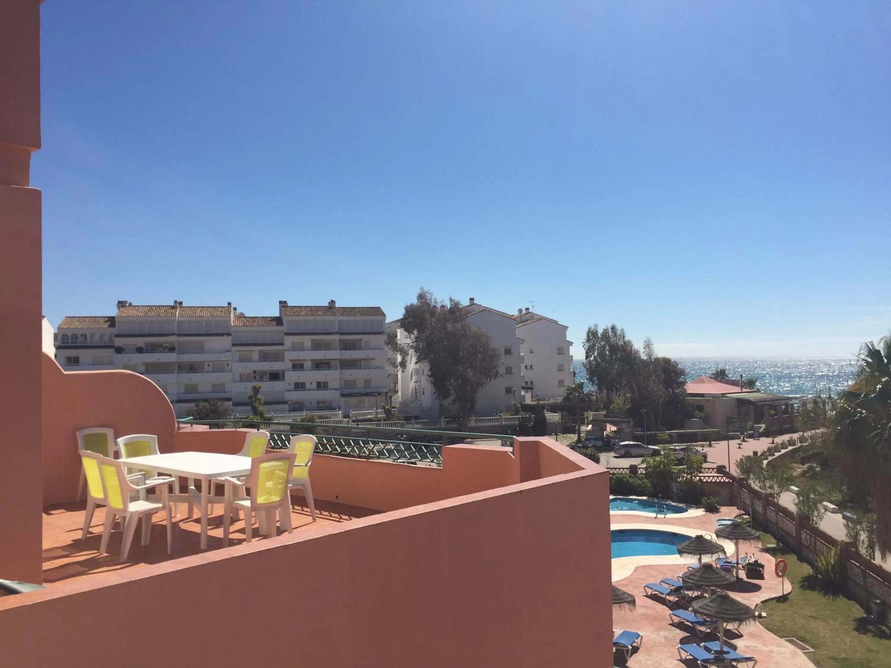 Patio in Marbella Beach Resort at Club Playa Real