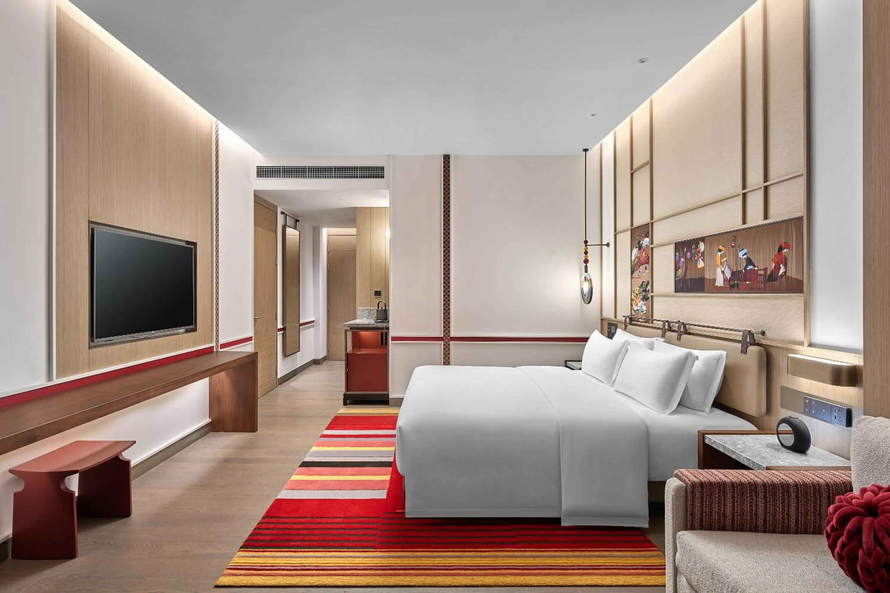 Living room in Hotel Indigo Lugu Lake by IHG