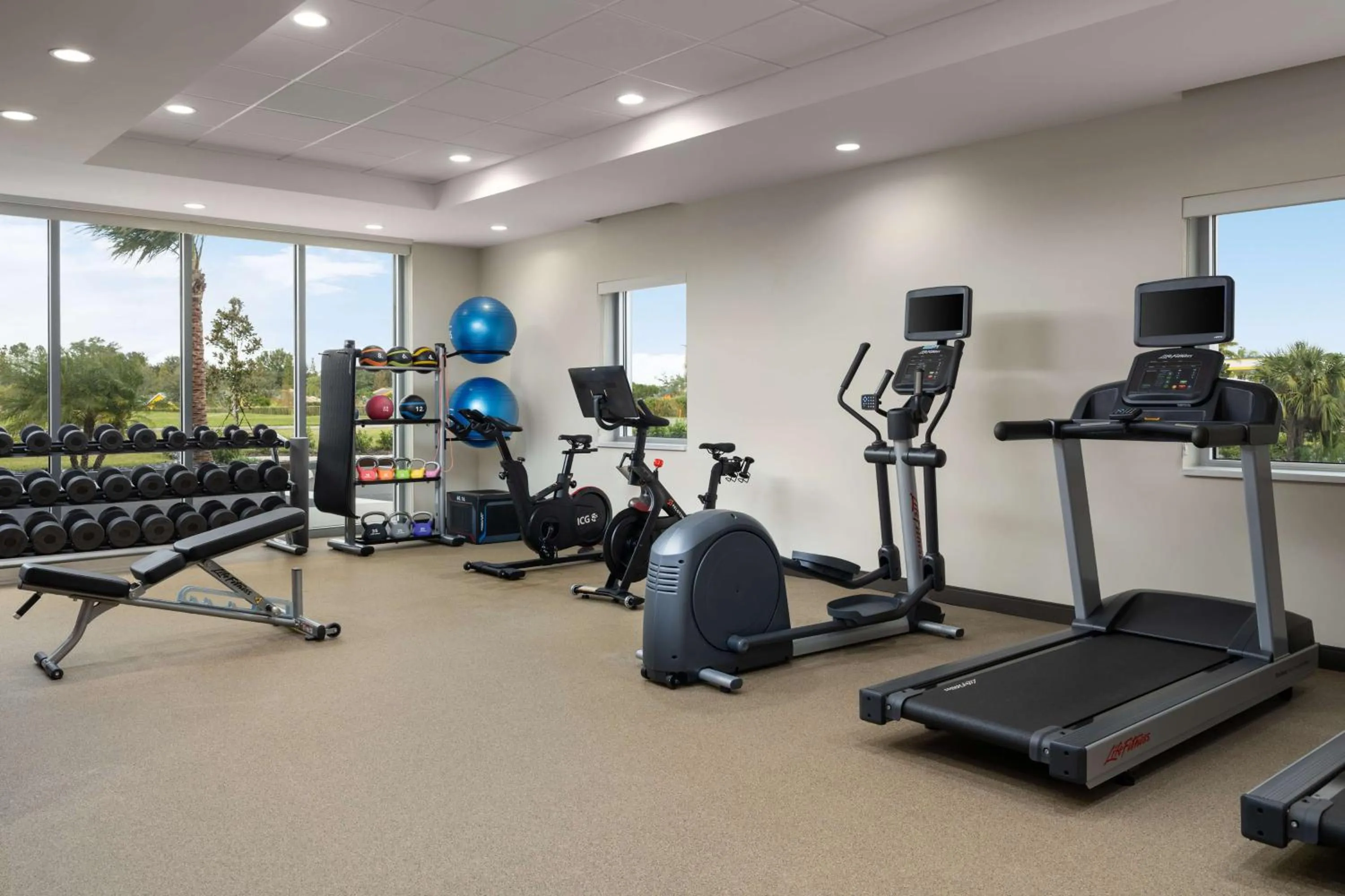 Fitness centre/facilities in Home2 Suites By Hilton Winter Haven
