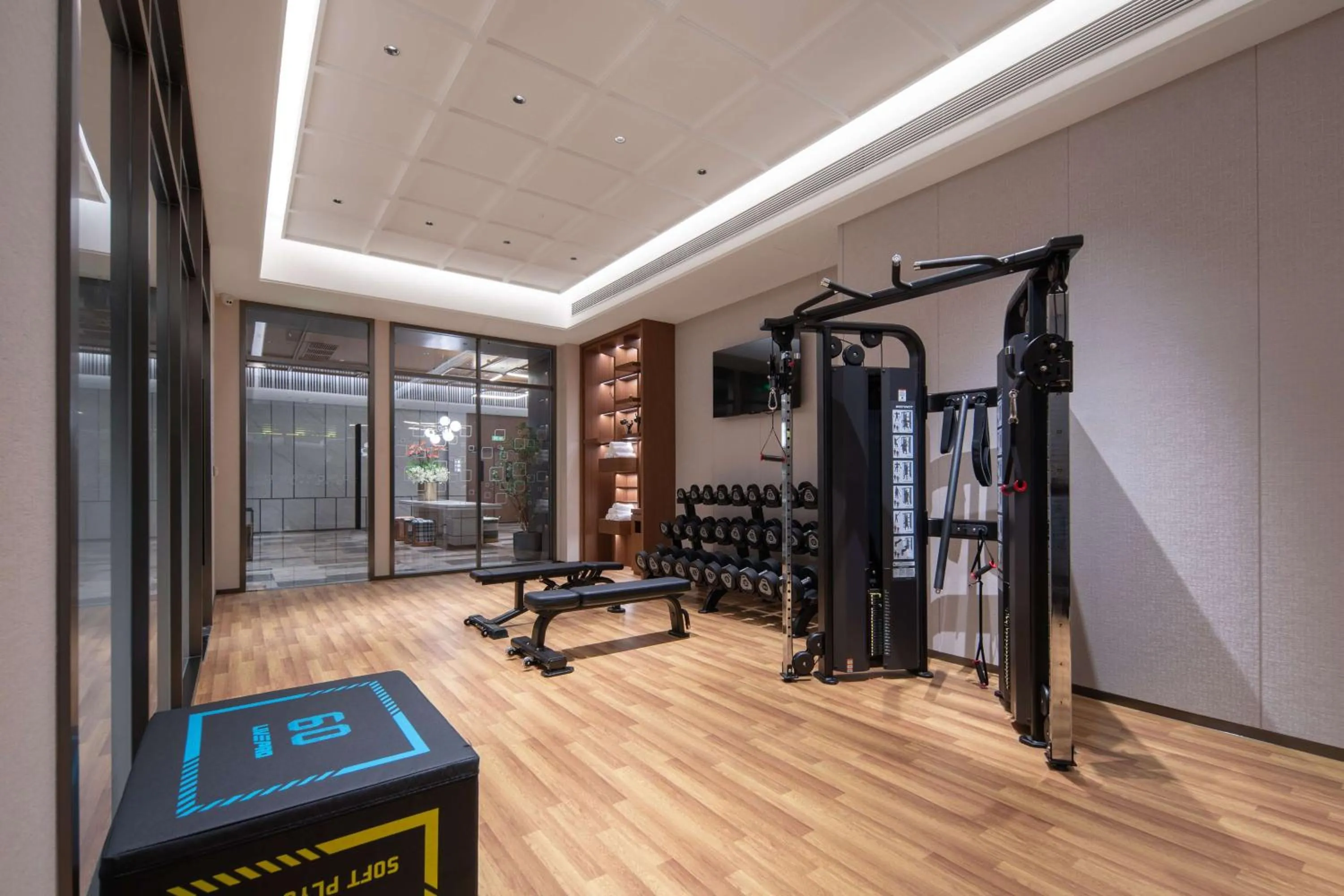 Fitness centre/facilities in Hilton Garden Inn Tianjin Railway Station