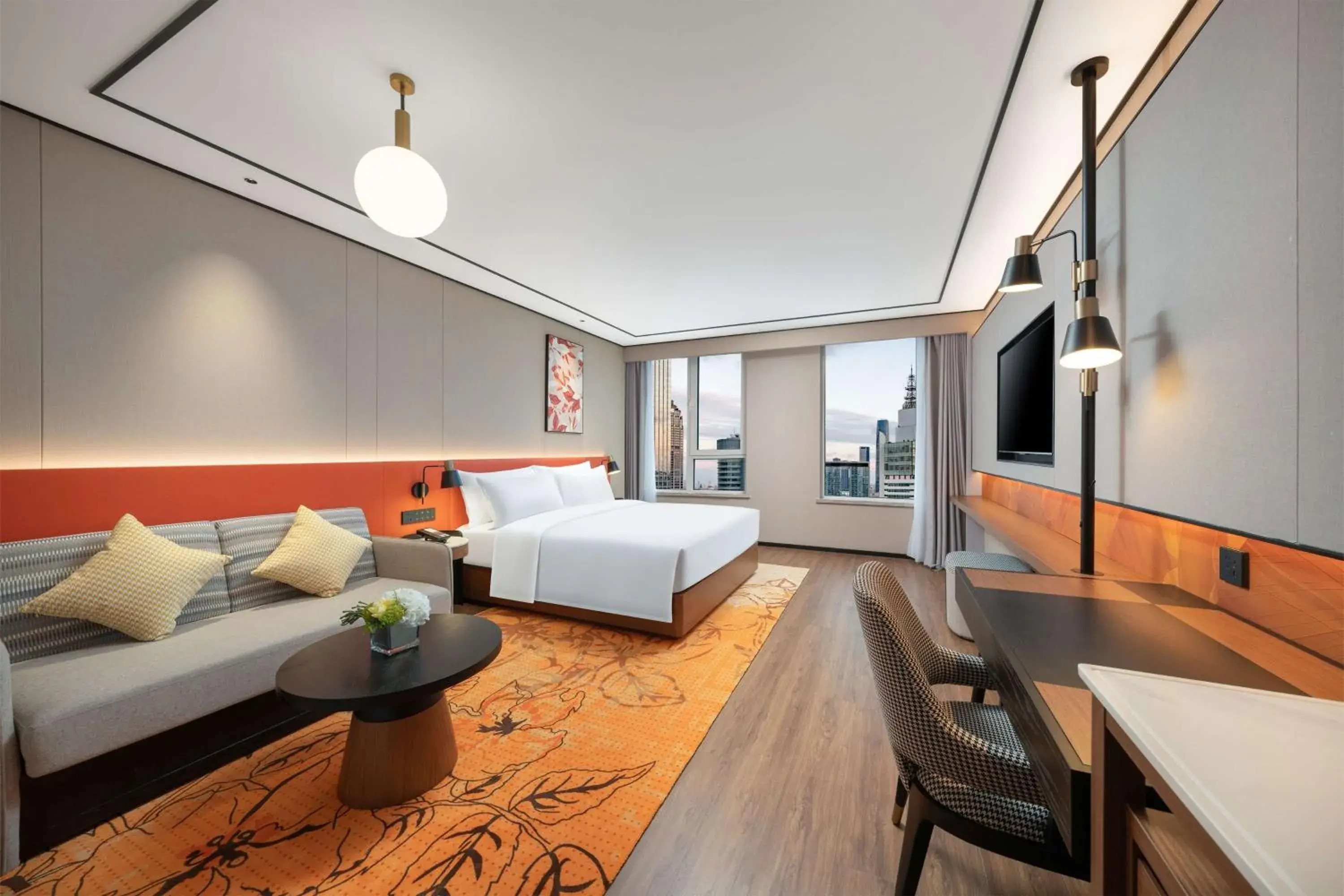 Deluxe King Room in Hilton Garden Inn Tianjin Railway Station Deluxe King Room in Hilton Garden Inn Tianjin Railway Station