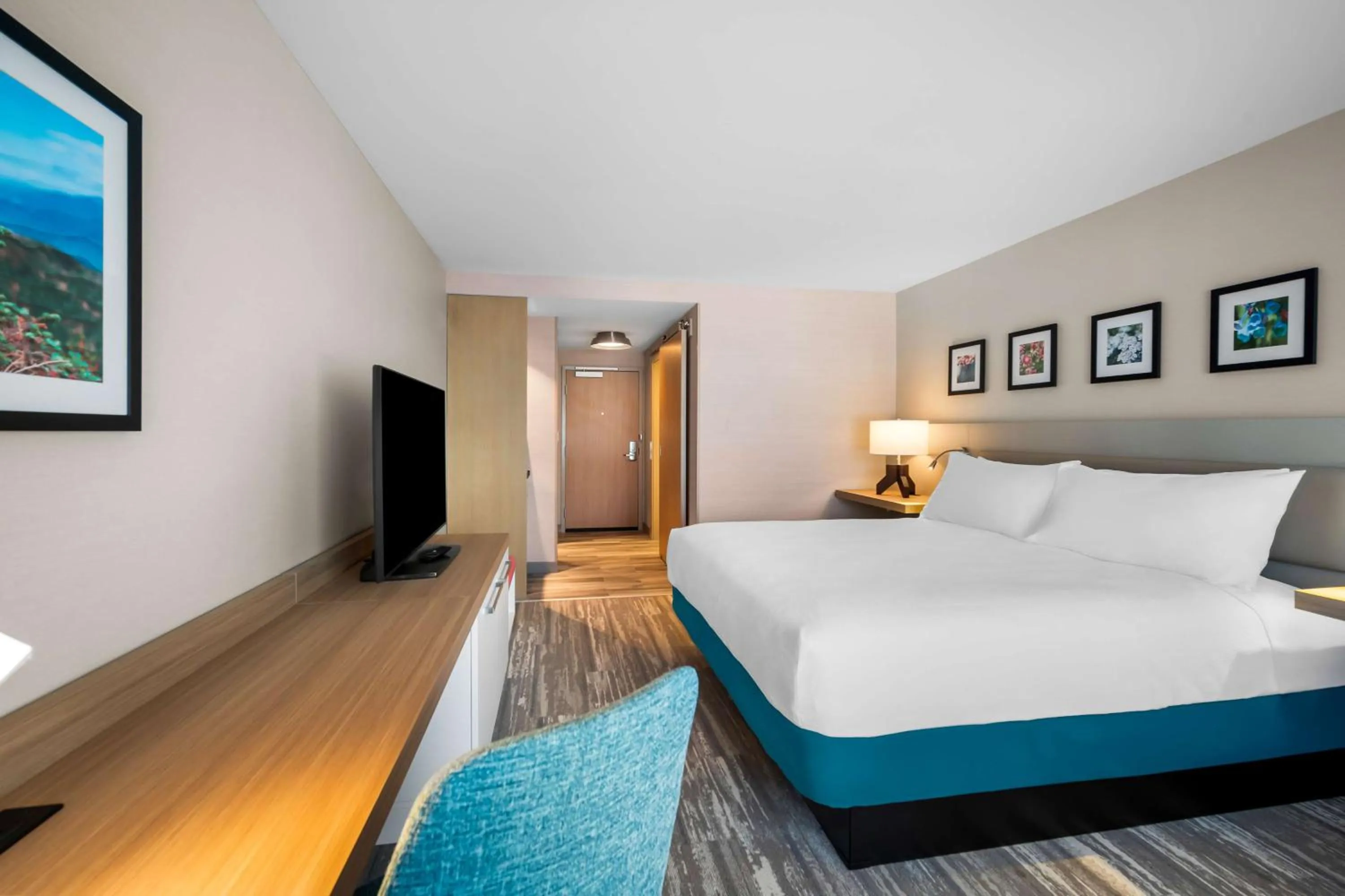 Bed in Hilton Garden Inn North Conway