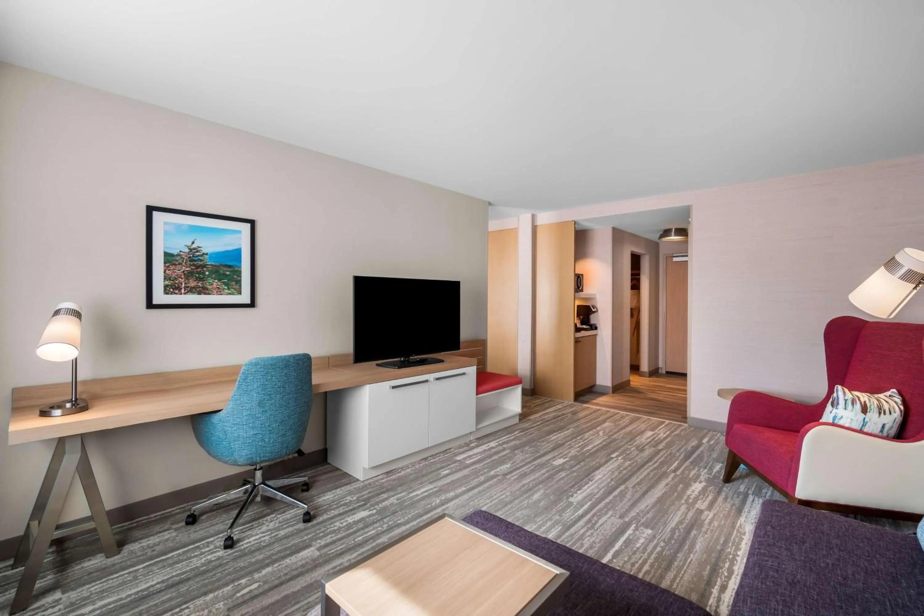 Living room in Hilton Garden Inn North Conway