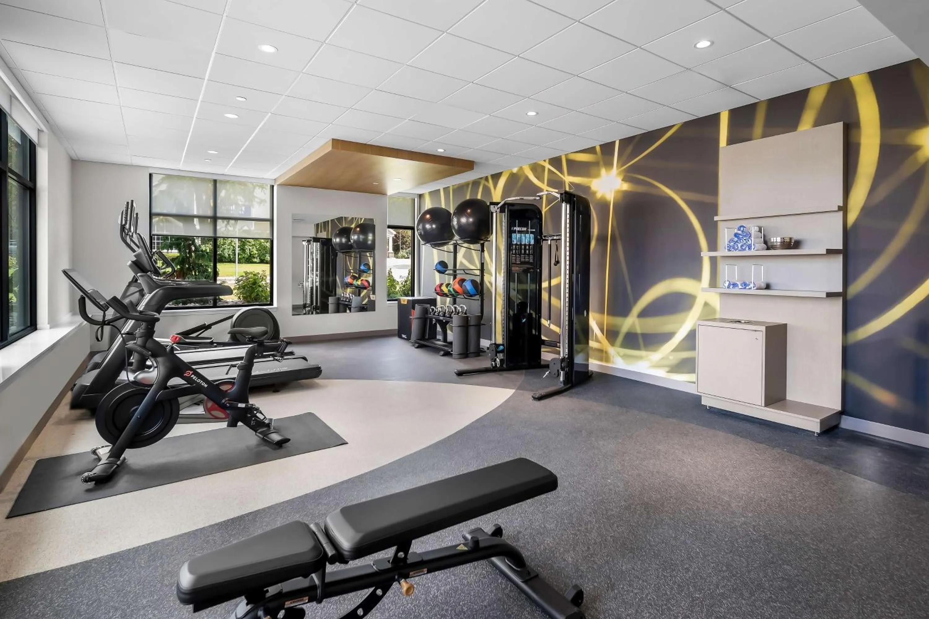Fitness centre/facilities in Hilton Garden Inn North Conway
