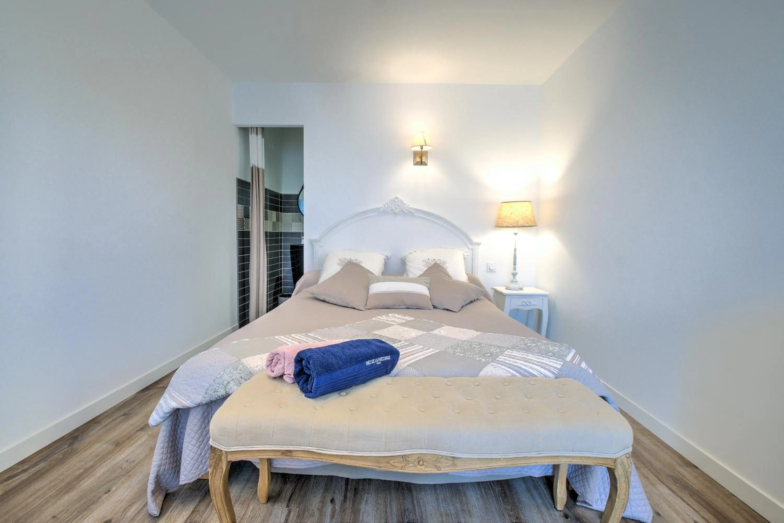 Bed in Au Charmant Des Vignes