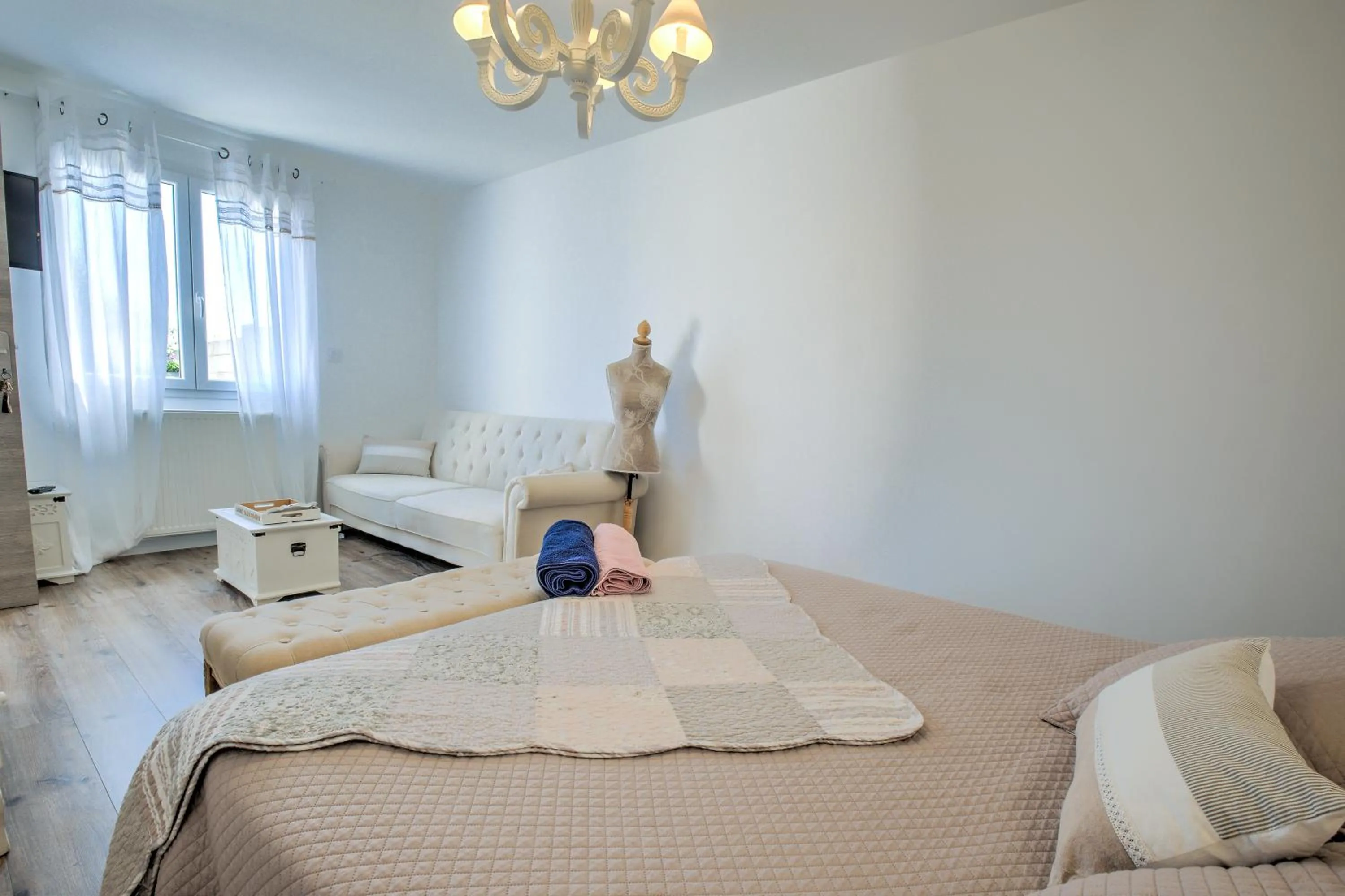 Bed in Au Charmant Des Vignes