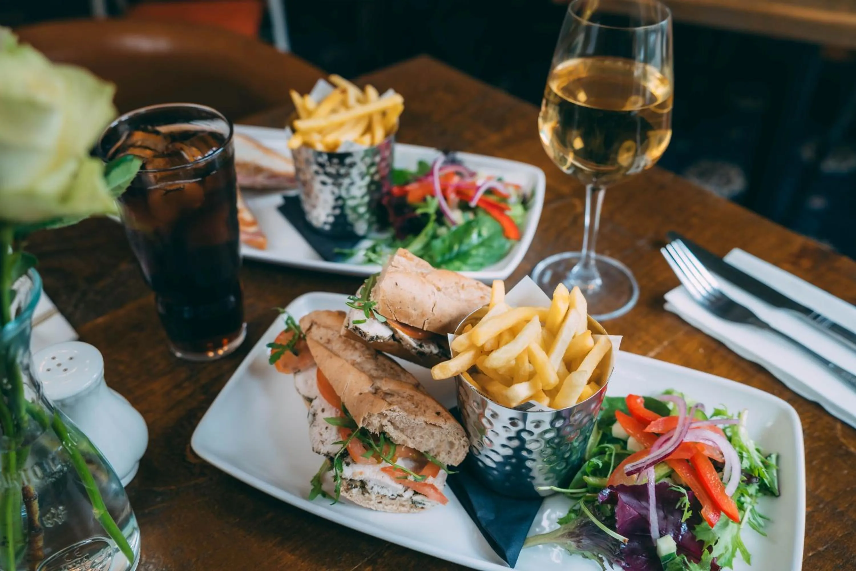 Property building in The George Hotel