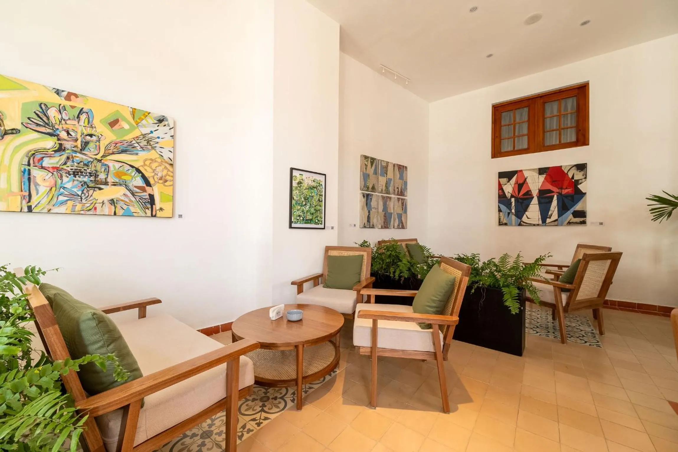 Living room in Empyrean Art Deco