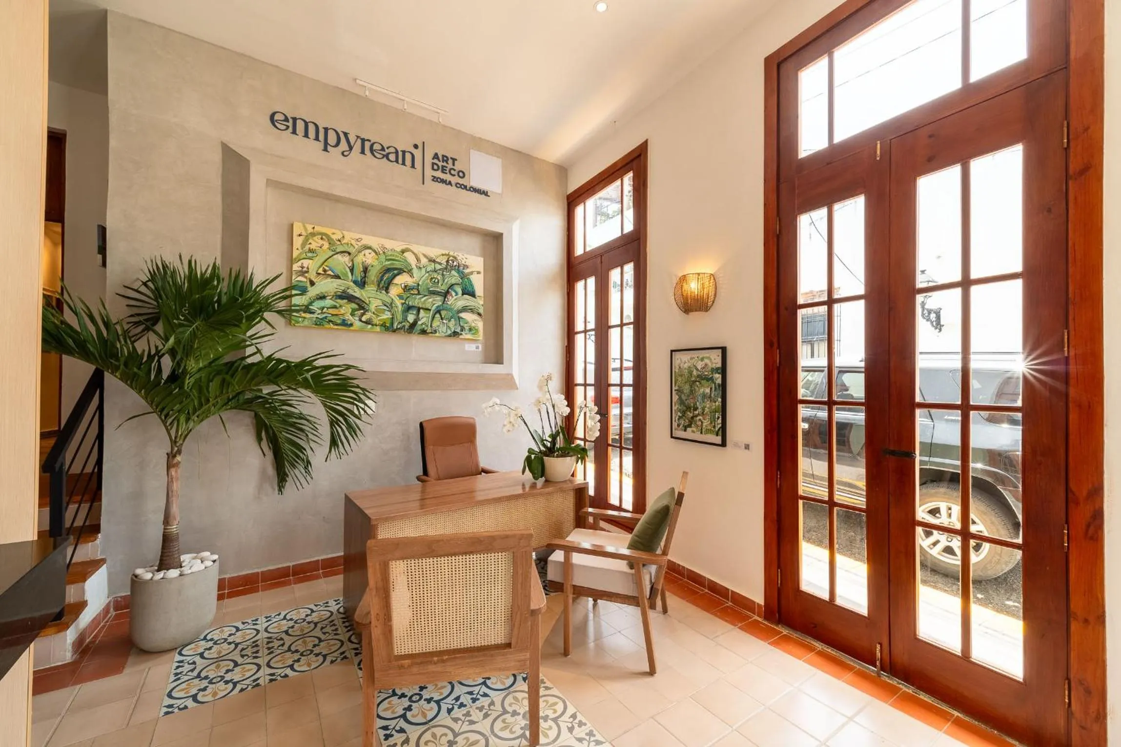 Lobby or reception in Empyrean Art Deco