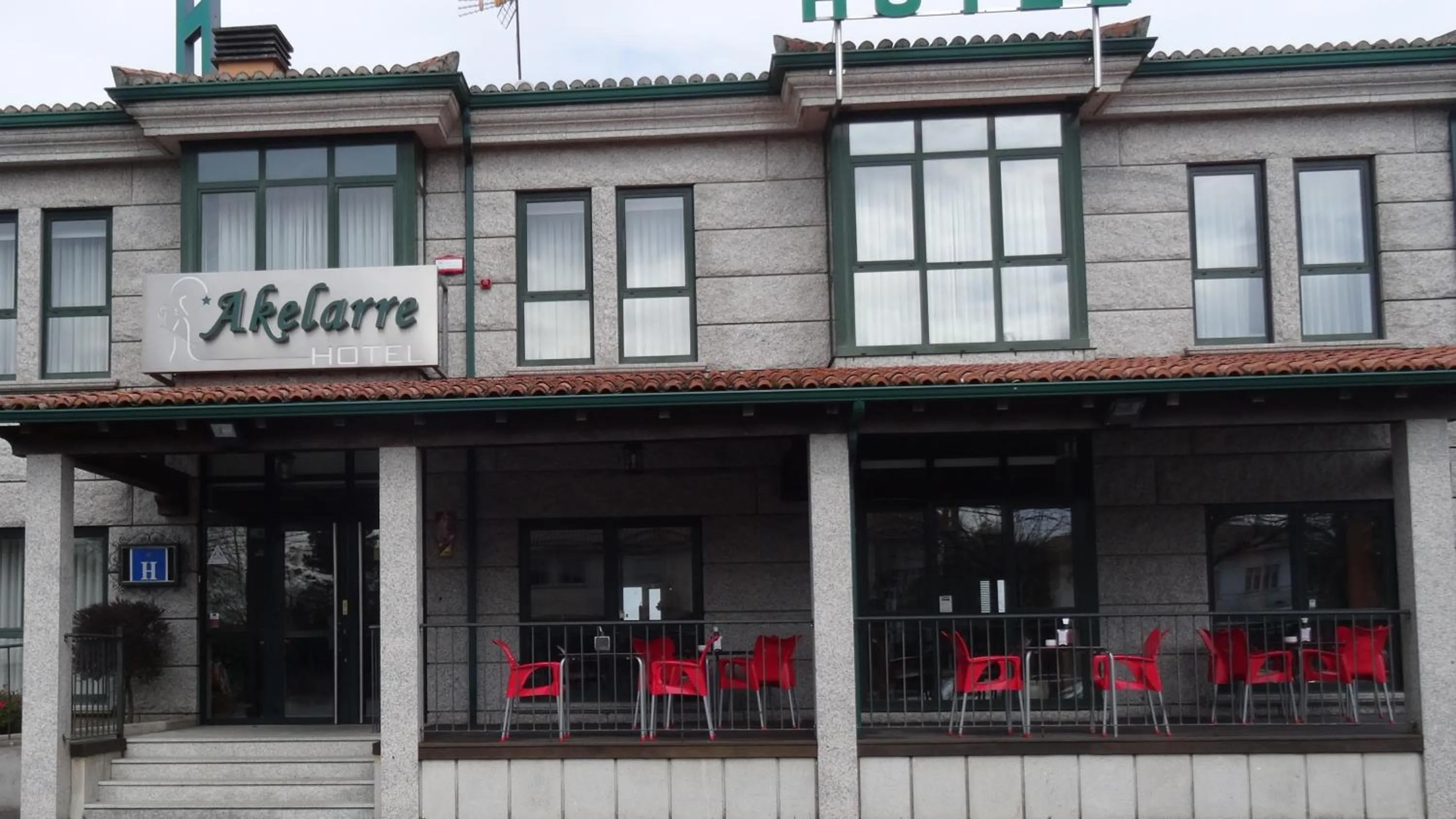 Property building in Hotel Akelarre