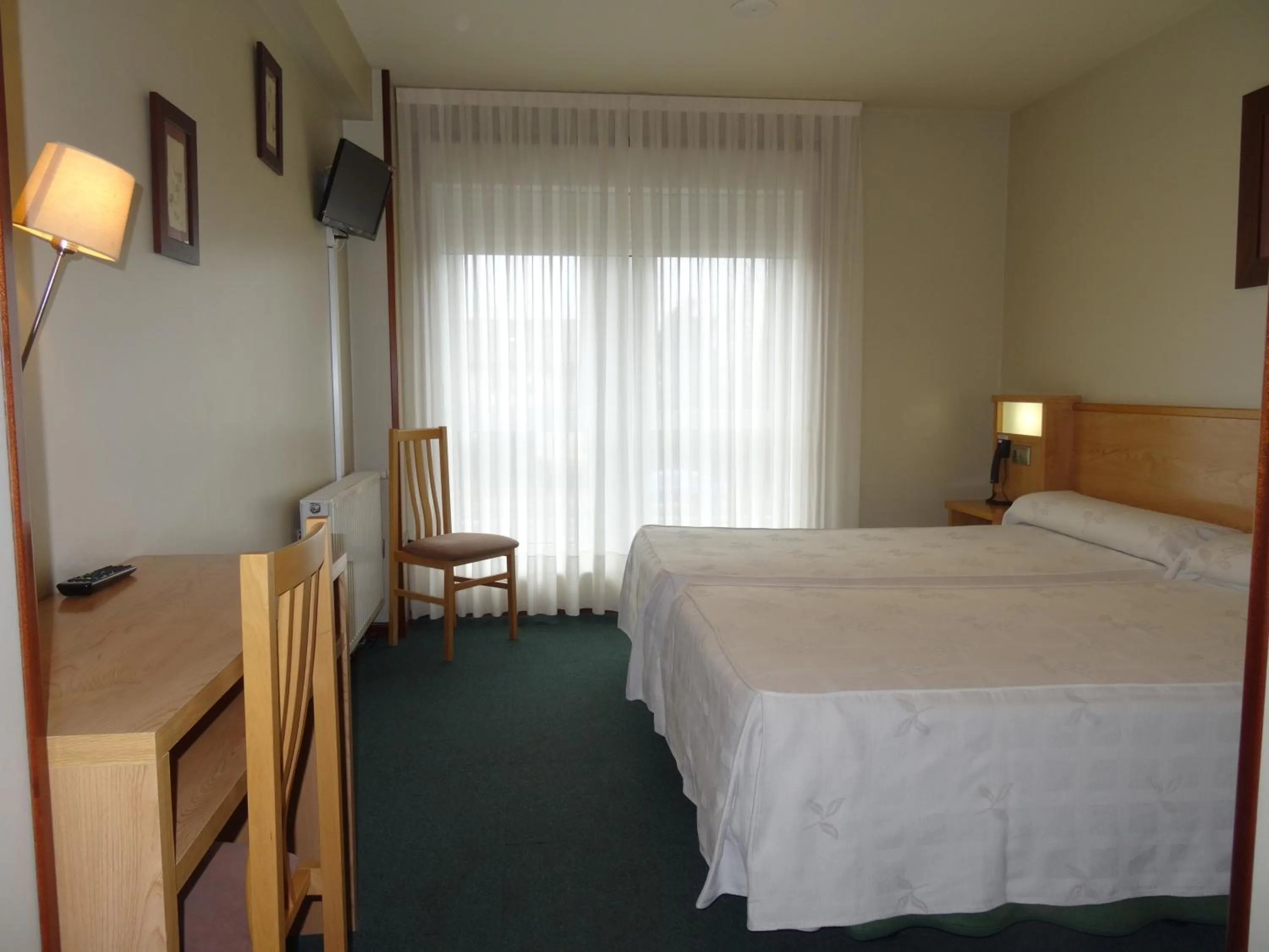 Bed in Hotel Akelarre