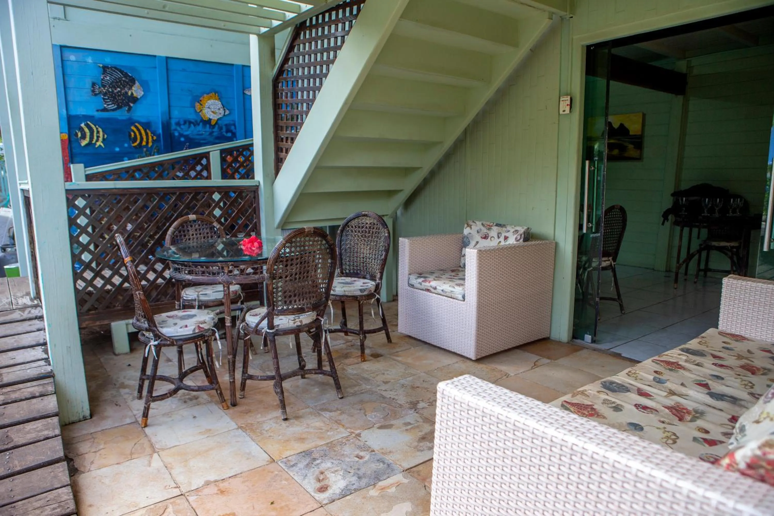 Balcony/Terrace in Pousada Sol e Mar Noronha