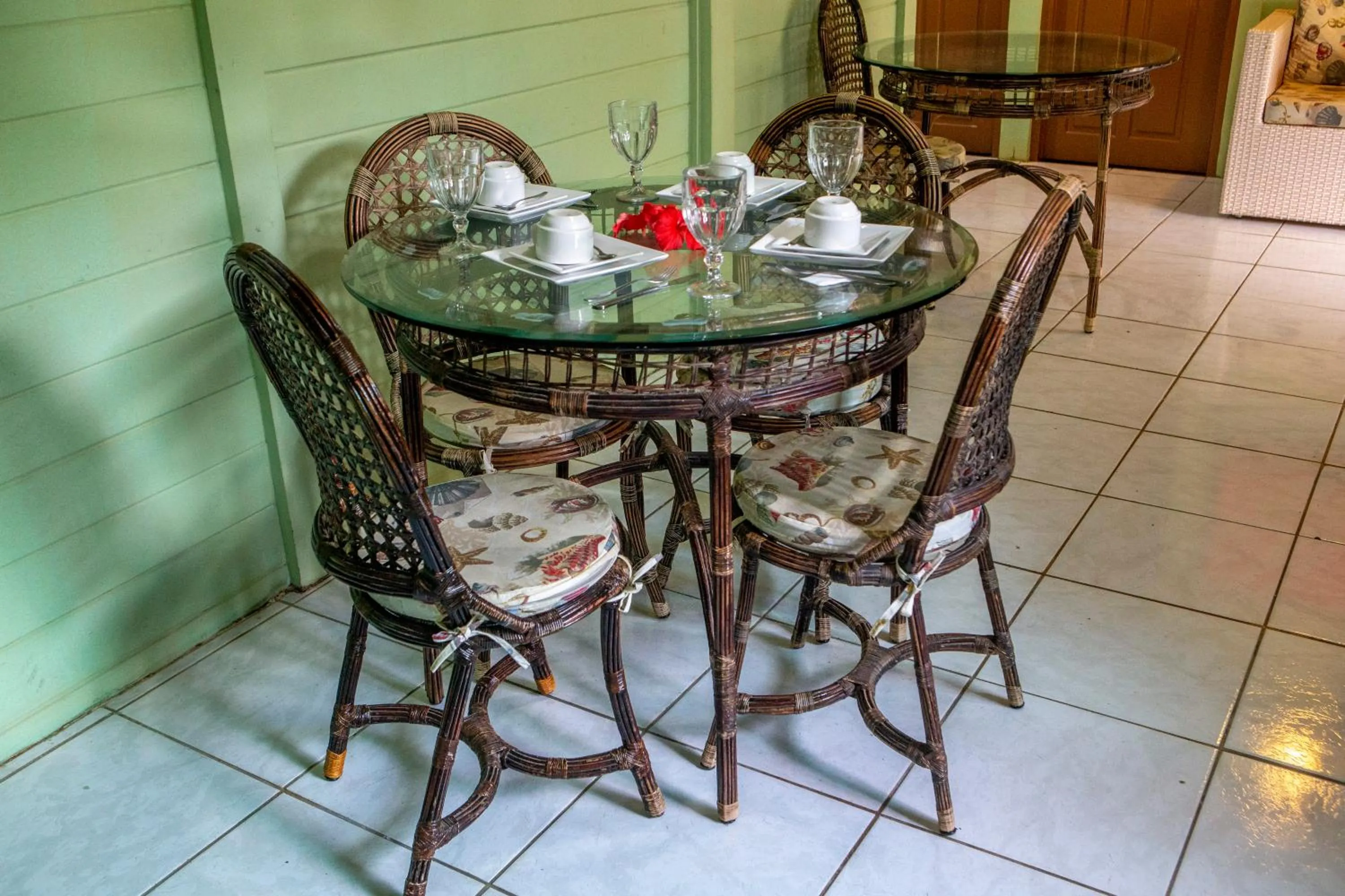 Dining area in Pousada Sol e Mar Noronha