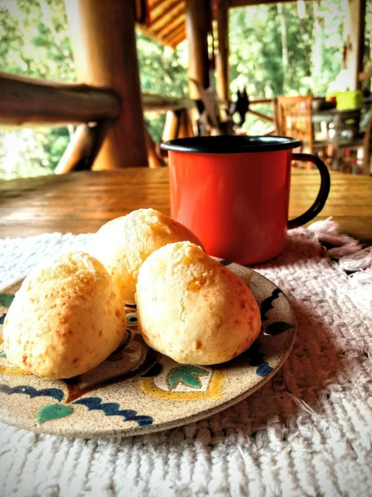 Food and drinks in Nas Nuvens Hospedaria
