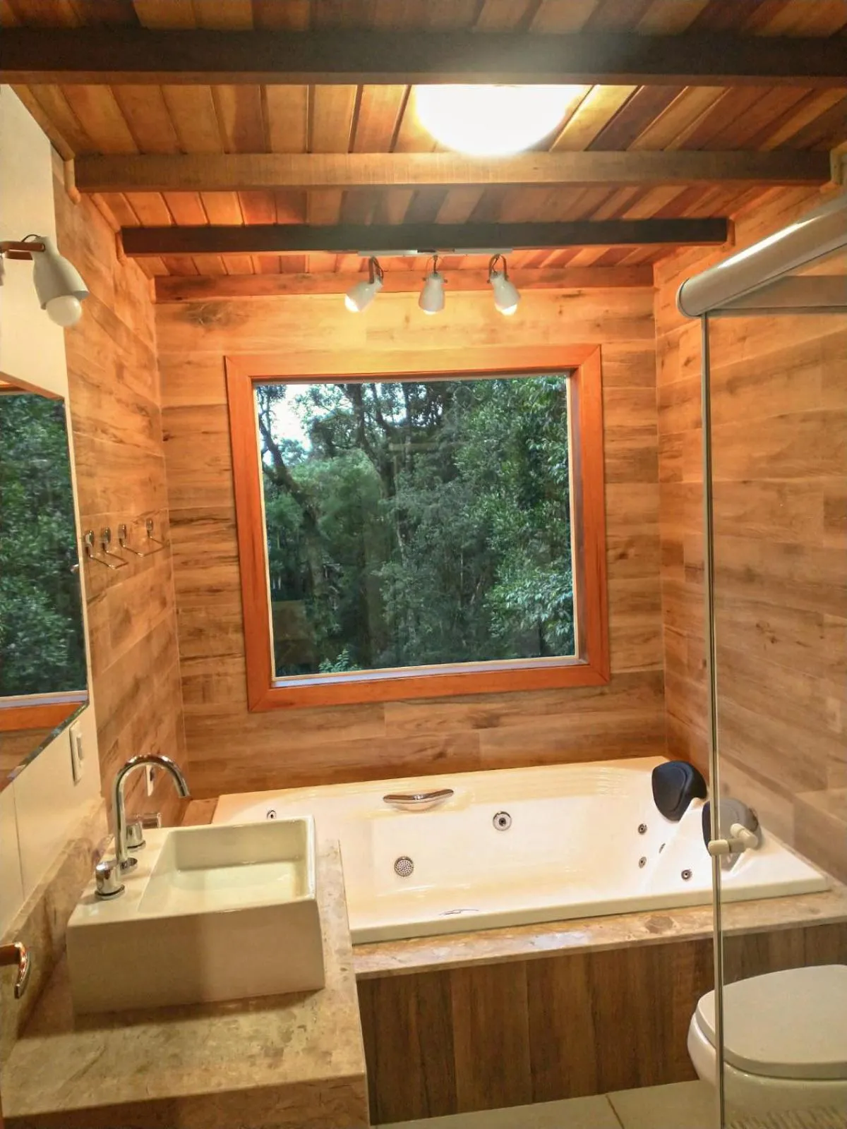 Bathroom in Nas Nuvens Hospedaria