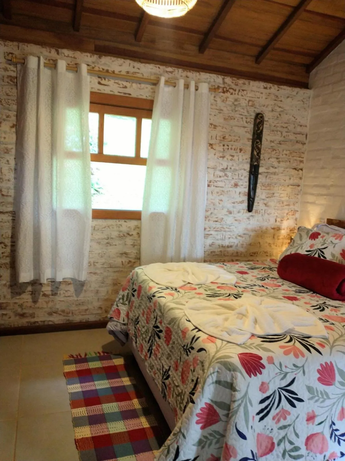 Bedroom, Bed in Nas Nuvens Hospedaria