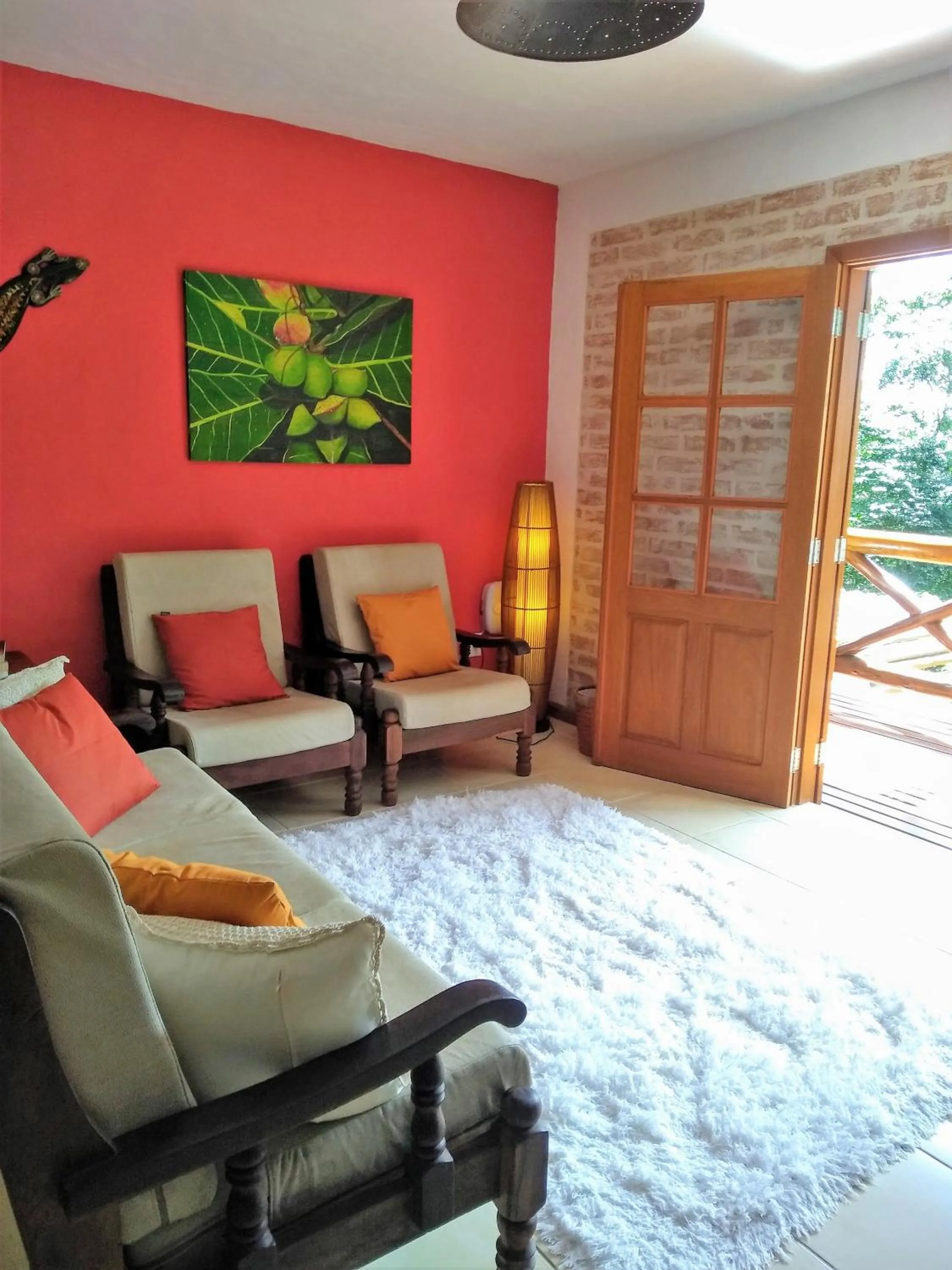 Area and facilities in Nas Nuvens Hospedaria