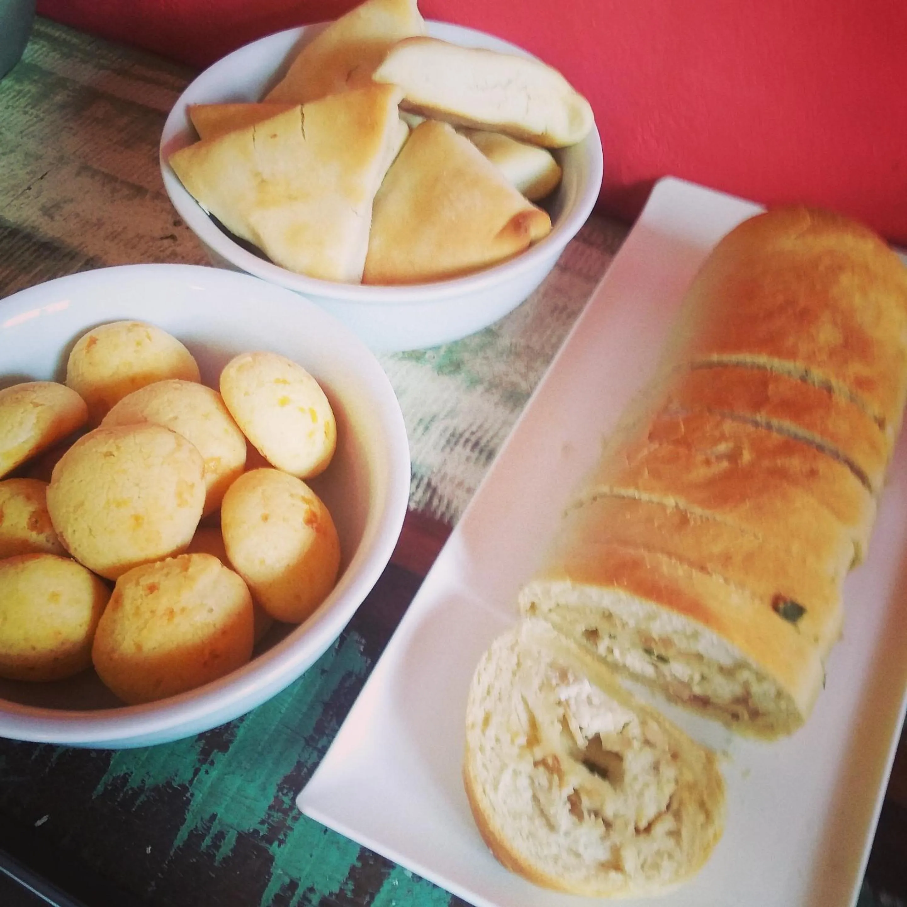 Food and drinks in Nas Nuvens Hospedaria