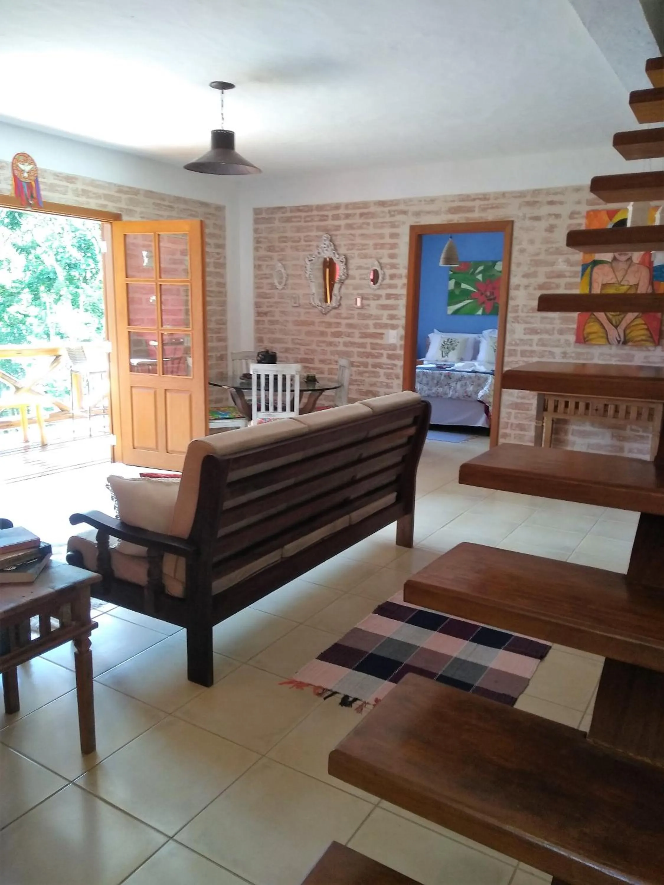 Area and facilities in Nas Nuvens Hospedaria