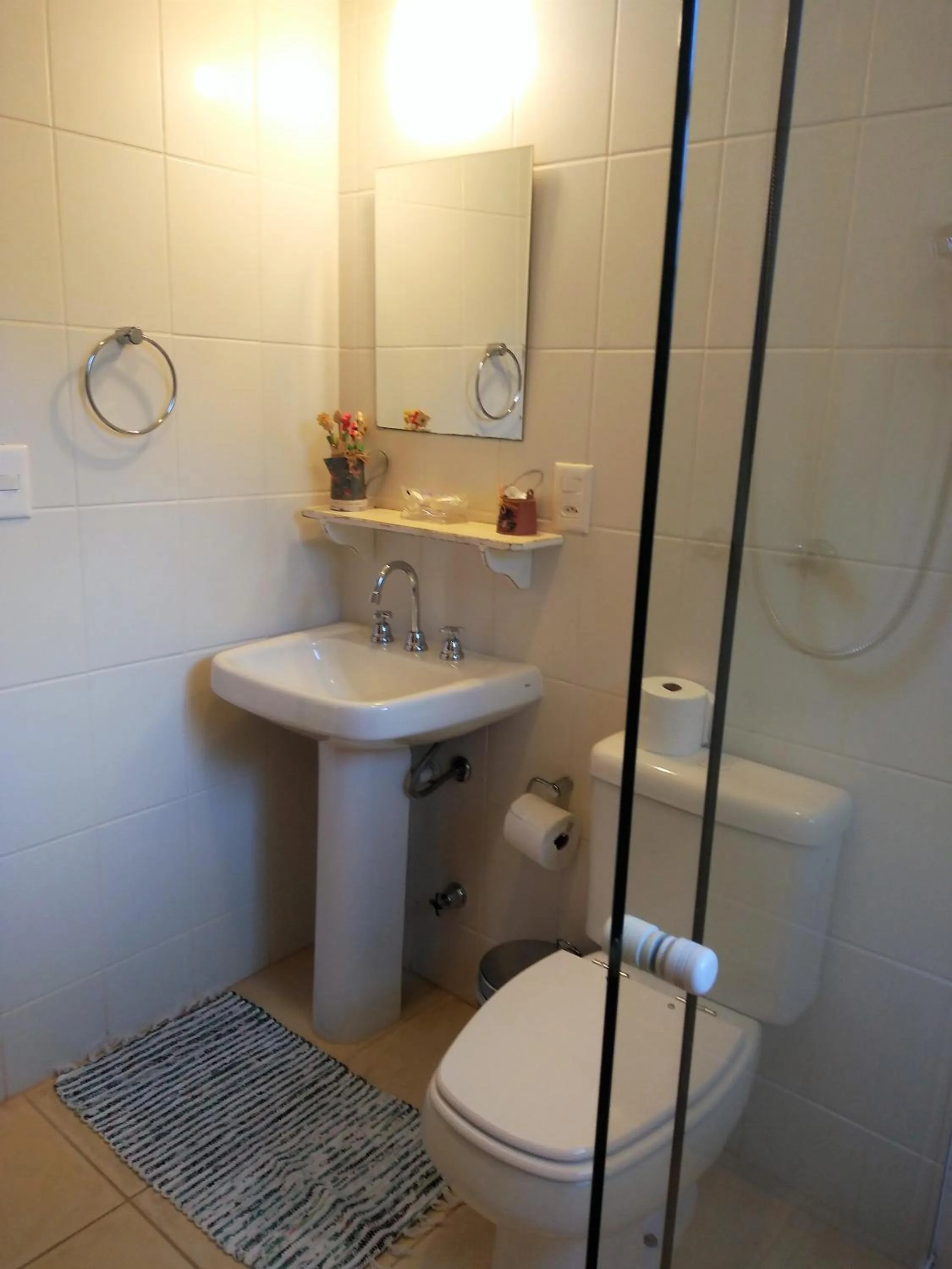 Bathroom in Nas Nuvens Hospedaria