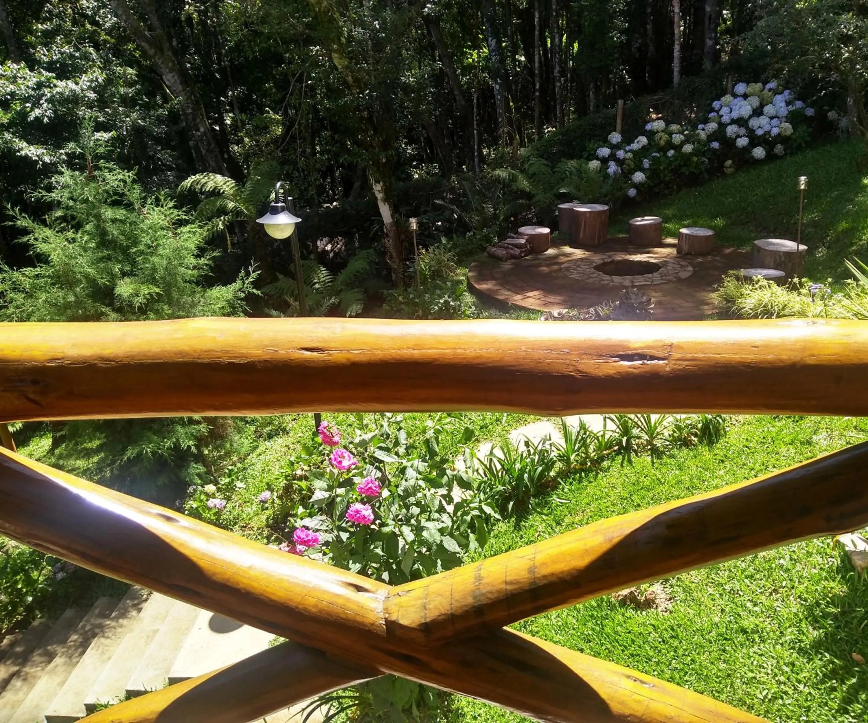 Balcony/Terrace in Nas Nuvens Hospedaria