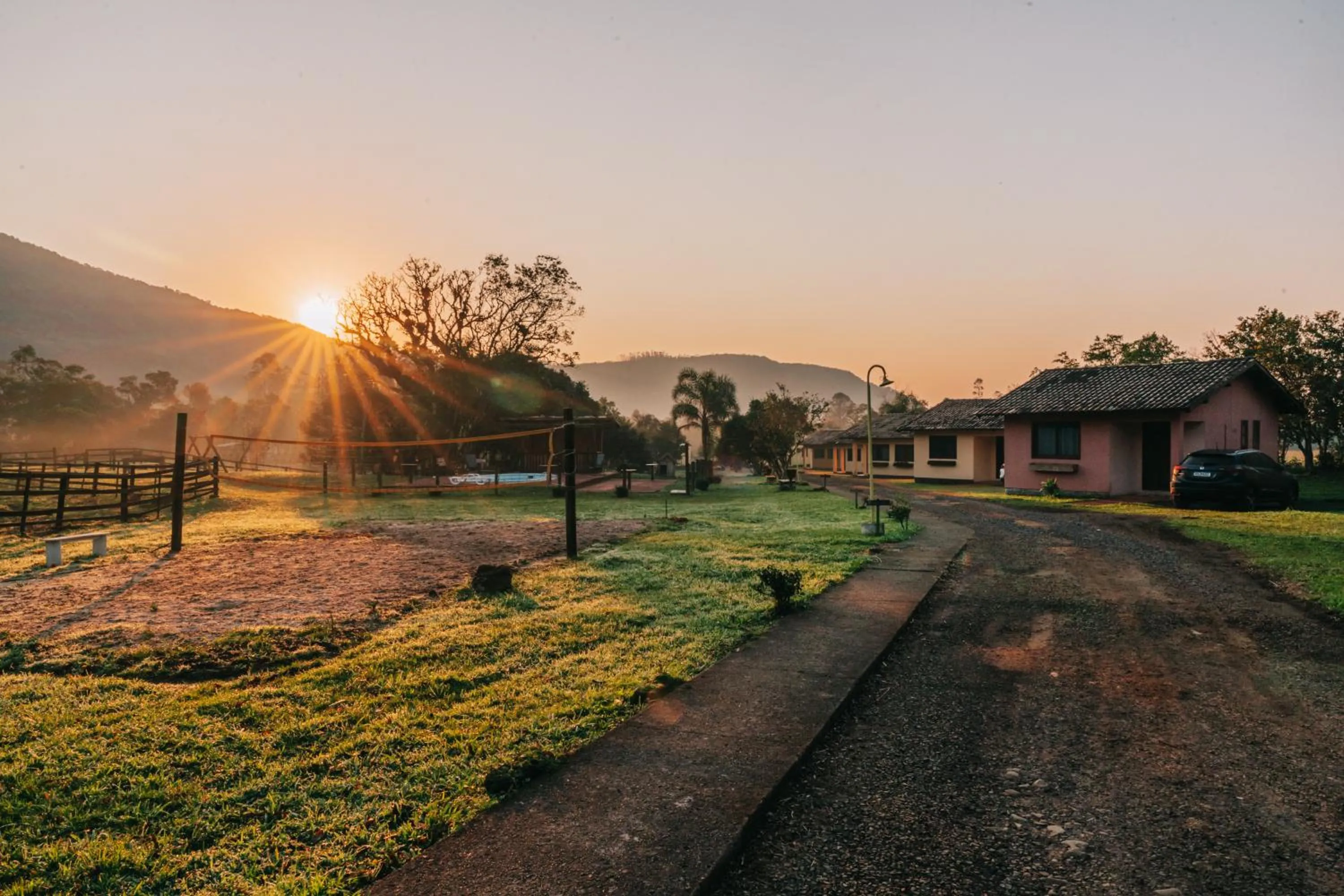 Garden in Chalés Pousada Malacara
