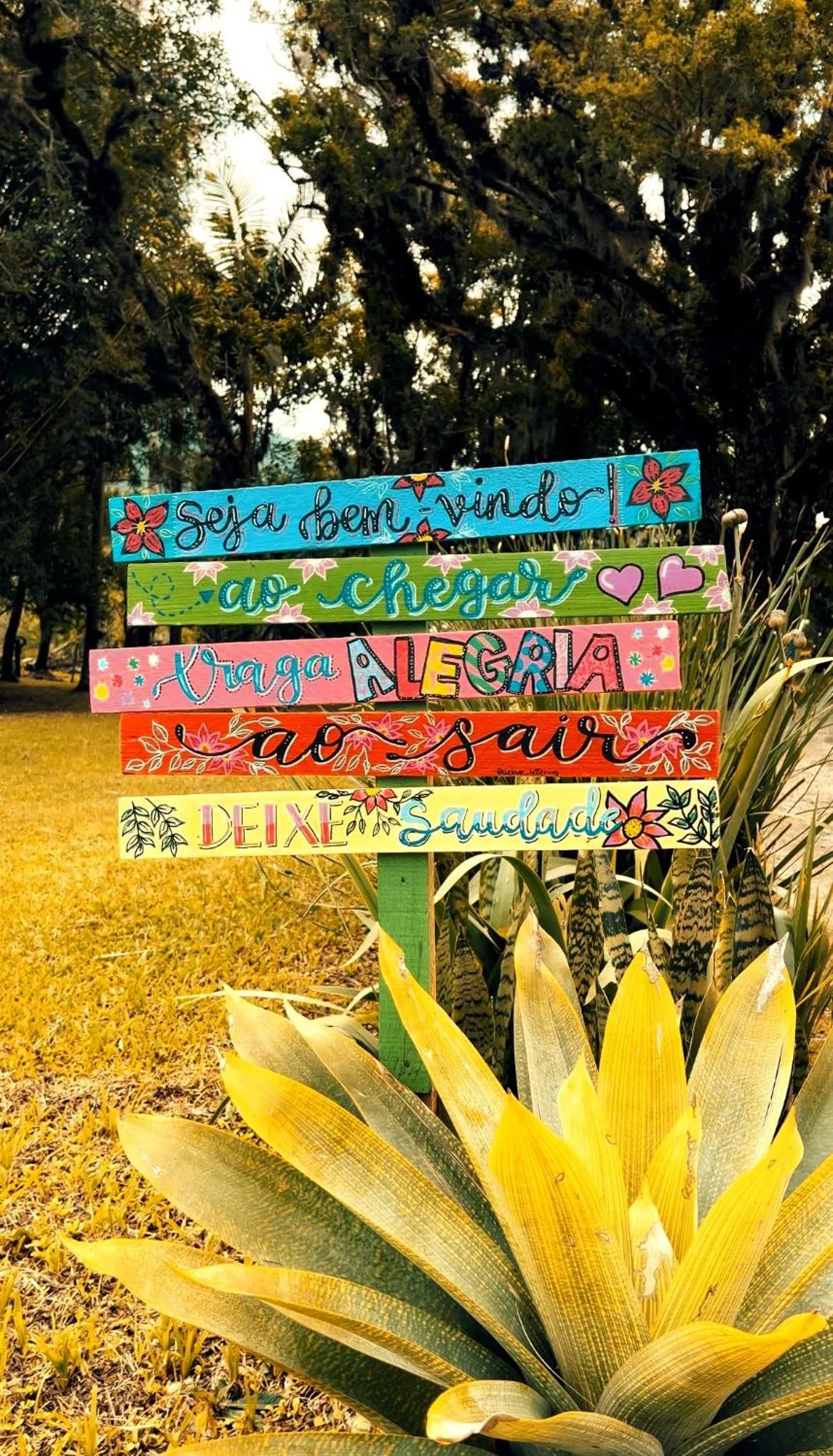 Garden in Chalés Pousada Malacara