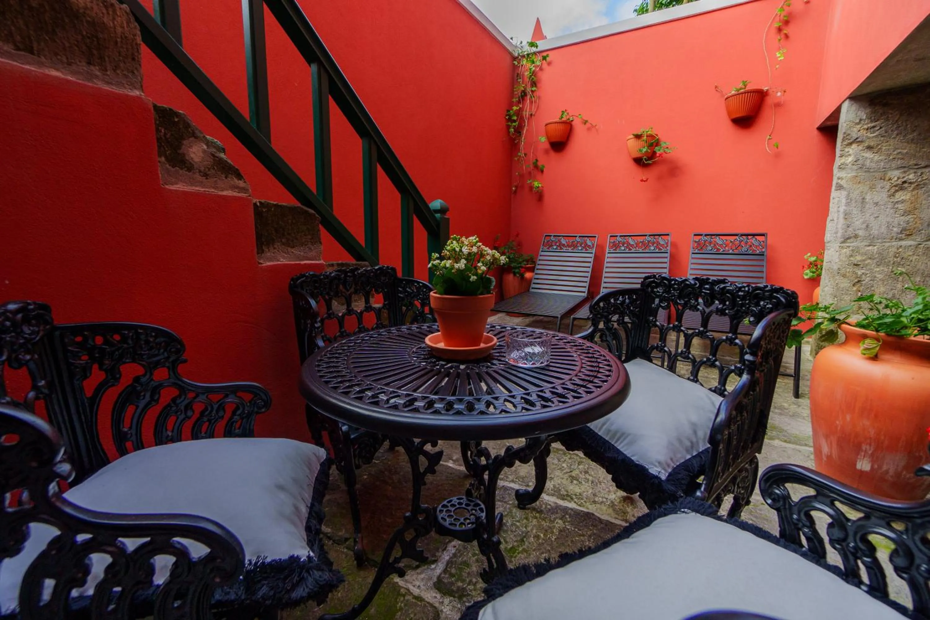 Patio in Boutique Hotel Teatro