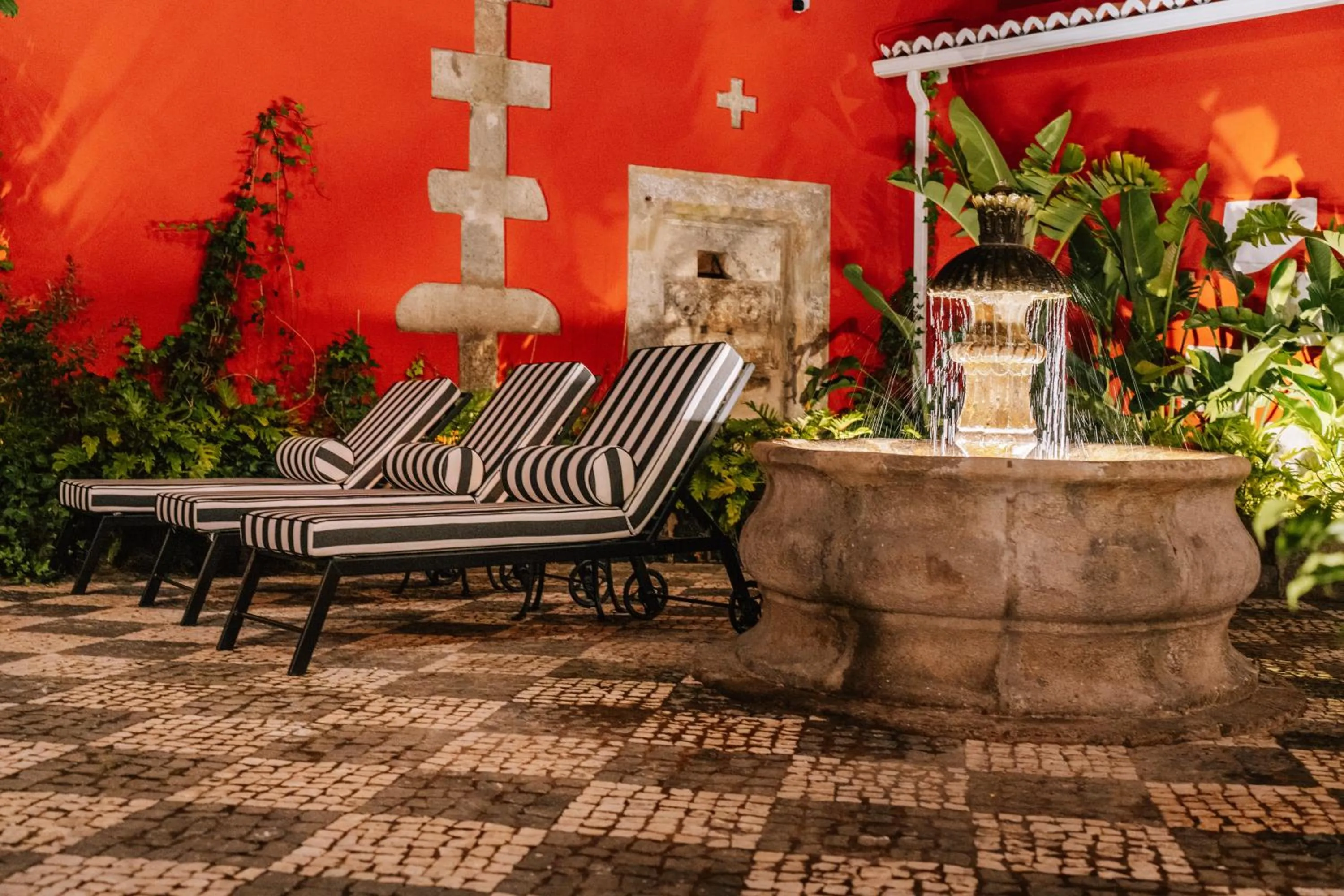 Patio in Boutique Hotel Teatro