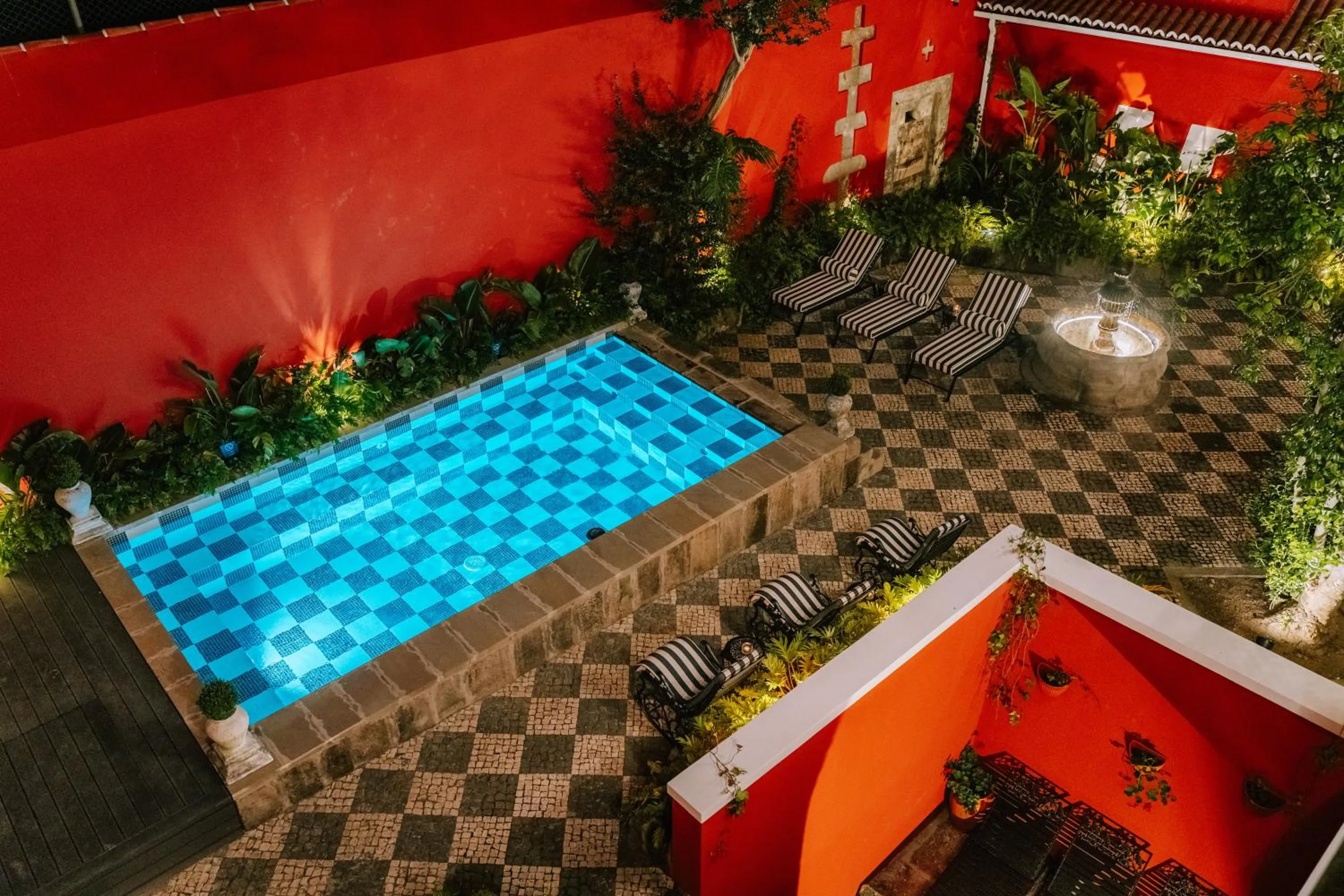 Balcony/Terrace in Boutique Hotel Teatro