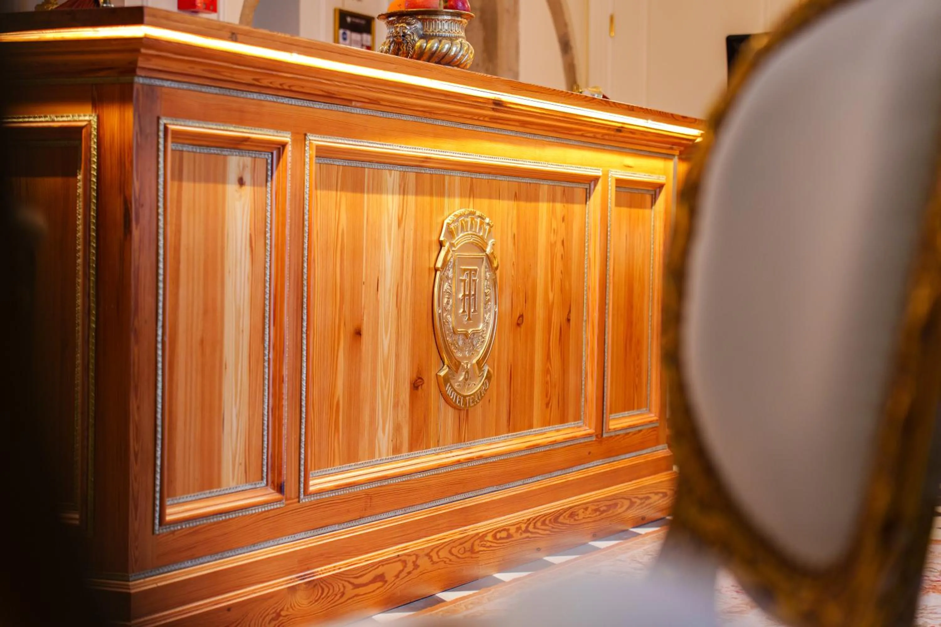 Decorative detail in Boutique Hotel Teatro