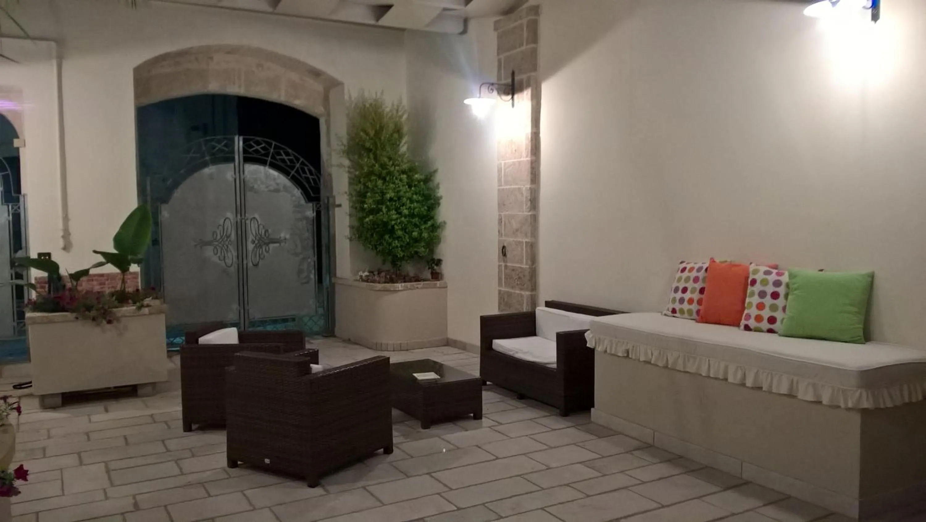 Inner courtyard view in Gradiè