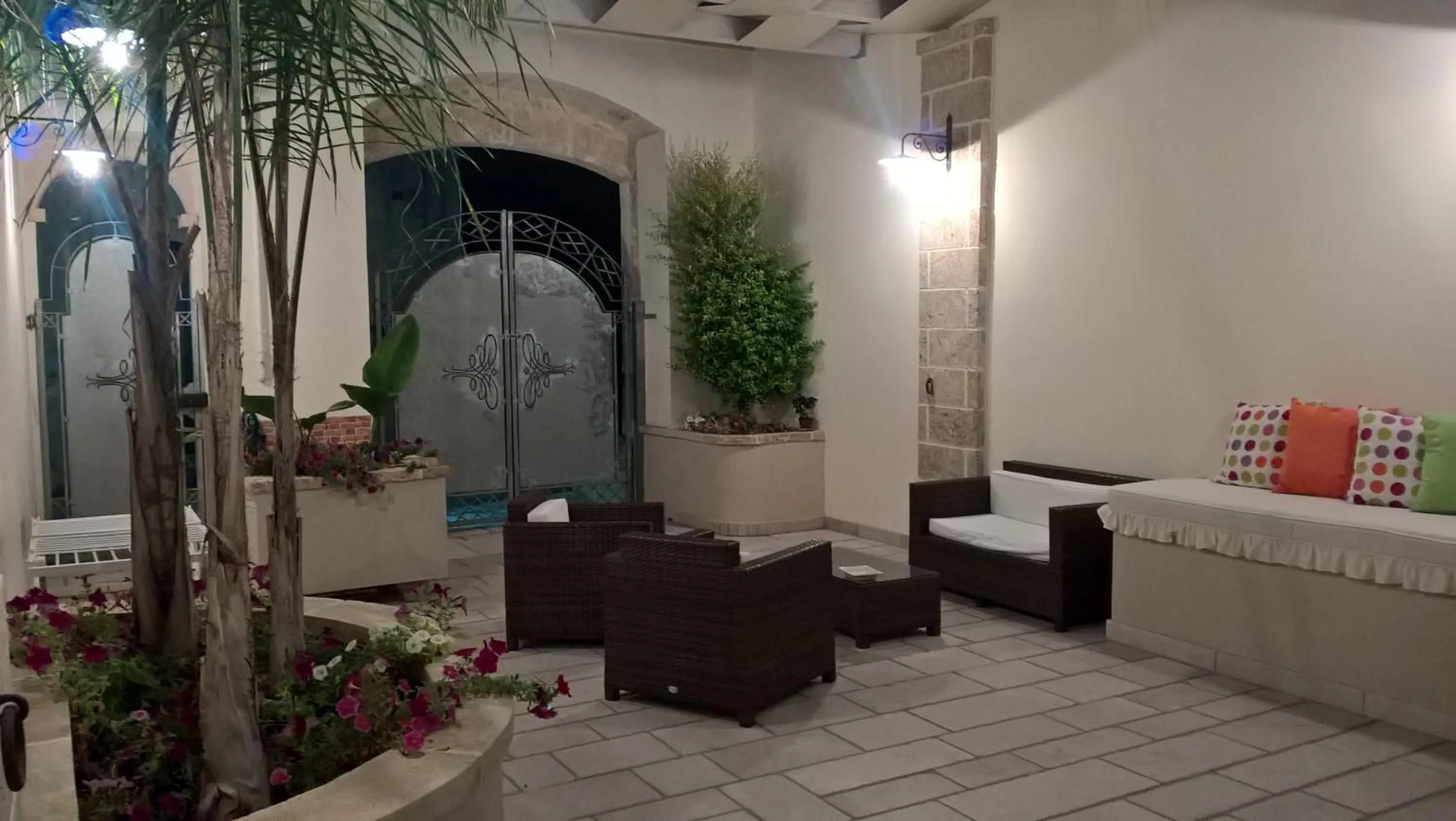 Inner courtyard view in Gradiè