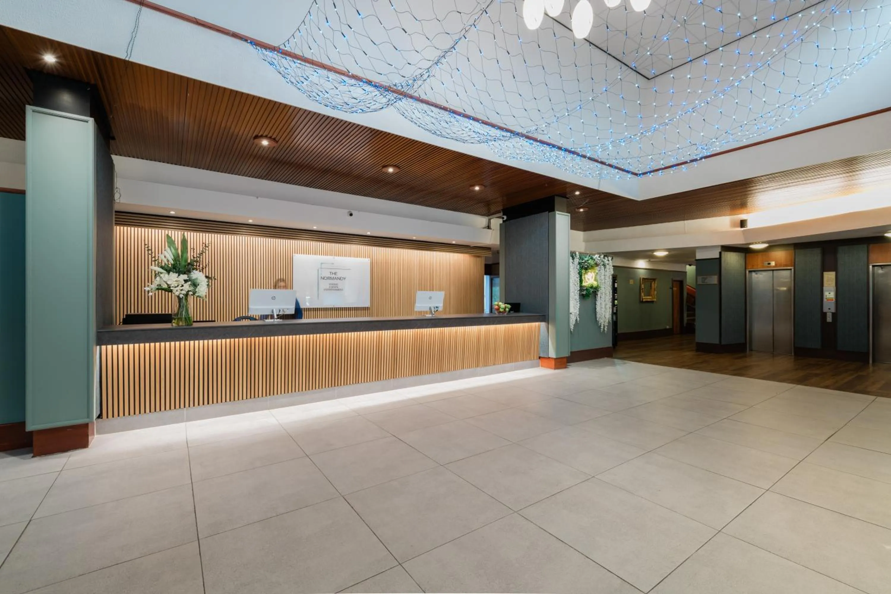Lobby or reception in Normandy Hotel (Near Glasgow Airport)