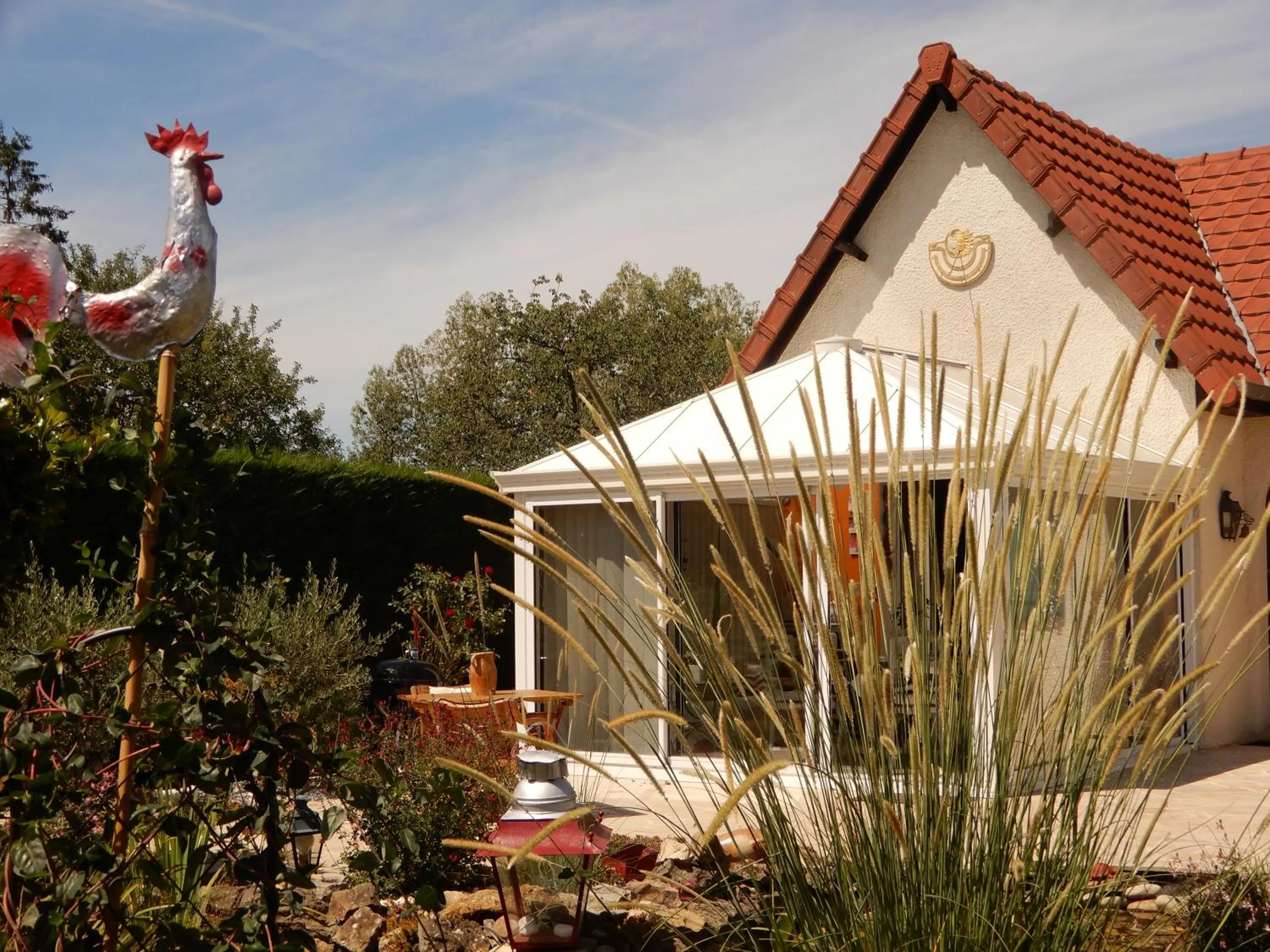 Garden in Chez Marie