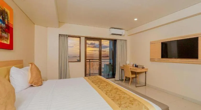 Bed in Laprima Hotel