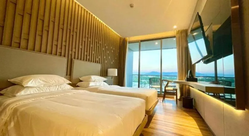 Bed in Symphony of The Sea Hotel