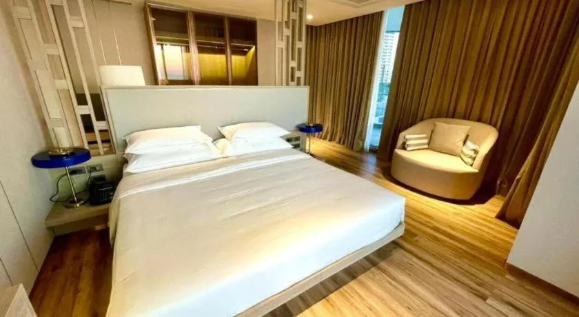 Bed in Symphony of The Sea Hotel