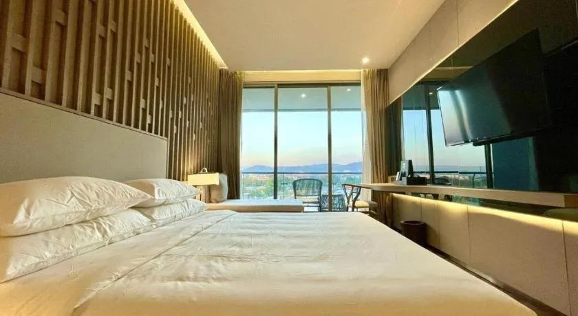 Bed in Symphony of The Sea Hotel