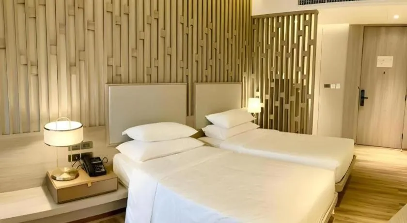 Bed in Symphony of The Sea Hotel