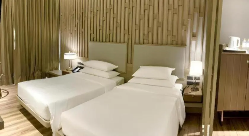 Bed in Symphony of The Sea Hotel