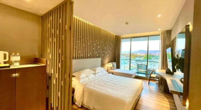 Bed in Symphony of The Sea Hotel