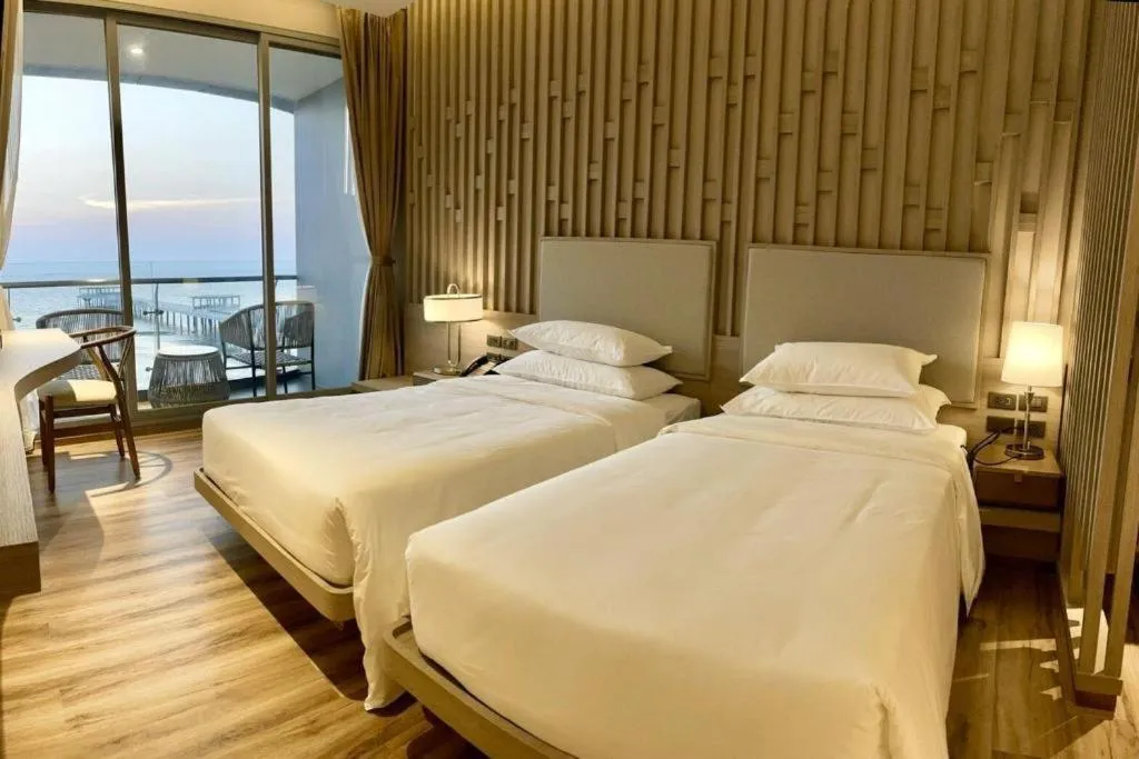 Bed in Symphony of The Sea Hotel