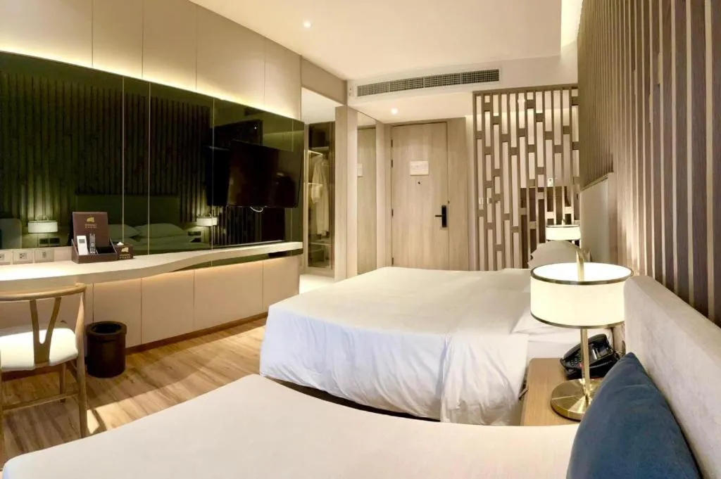 Bed in Symphony of The Sea Hotel