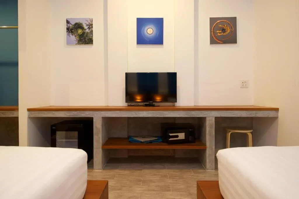 Bed in Thalassa Hotel