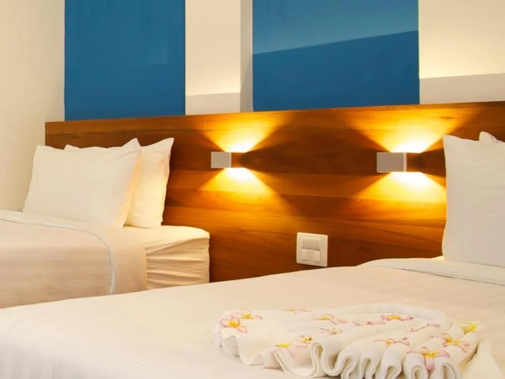 Bed in Thalassa Hotel