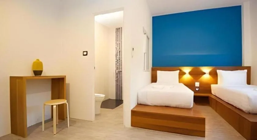 Bed in Thalassa Hotel