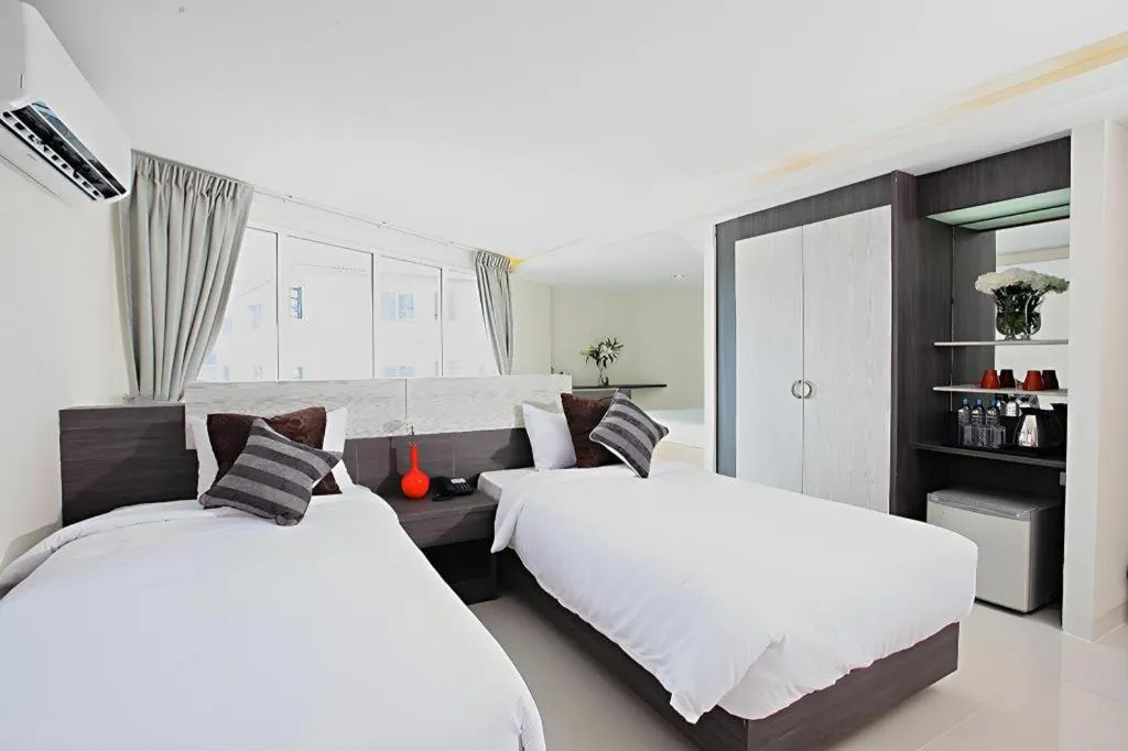 Bed in The Zen Hotel Pattaya